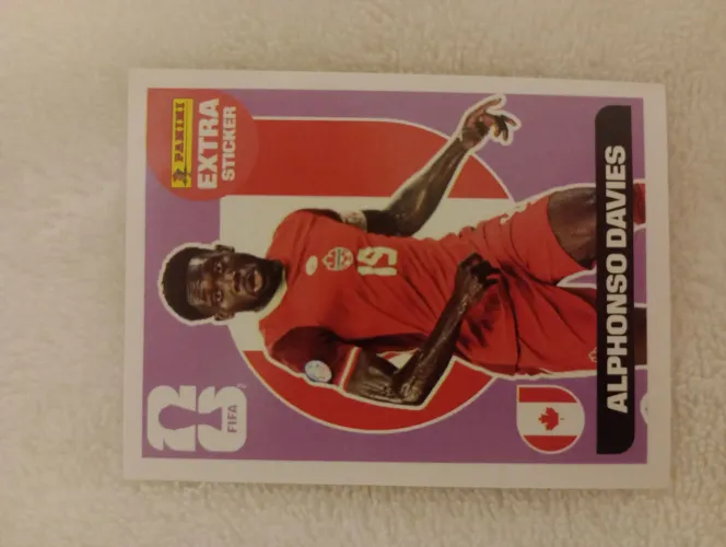 Figurinha Legend Alphonse Davies Canadá 2026
