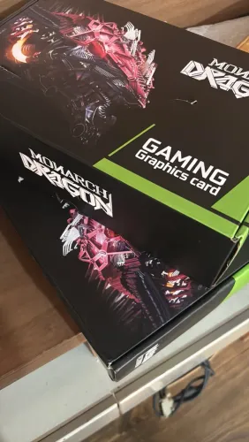 Placa De Video Amd Radeon RX580 Monarch Dragon - 8GB 256bits GDDR5 Dual Fan Soyo