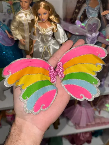 Asas Barbie Fairytopia Magia do Arco-íris