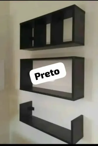 TRIO NICHOS DECORATIVOS MDF NOVO