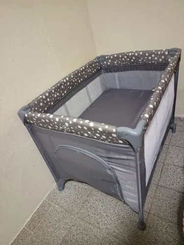Berço Portátil Burigotto Serenata Gray