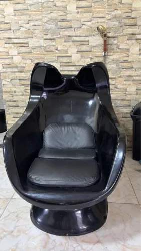 Kit lavatório, cadeira de cabeleireiro e Longarina