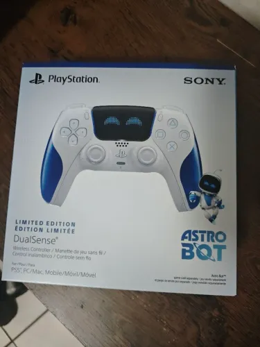 Controle ps5 astro bot edição limitada