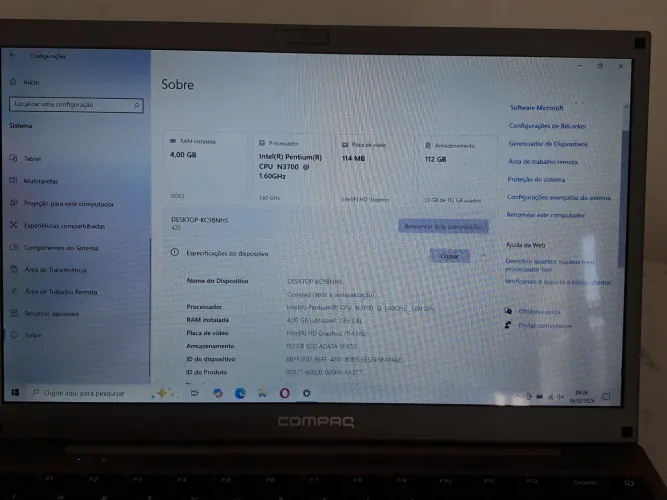 Notebook Compaq Presario 420