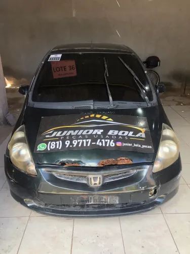 Sucata Honda Fit 2006 câmbio Manual