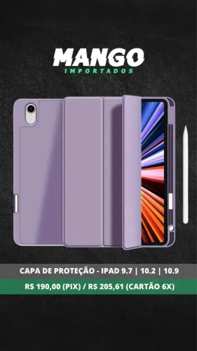 Capa de Proteção p/ iPad 10 e 11 - Wiwu - Lilás