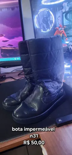 Bota impermeável bibi n31