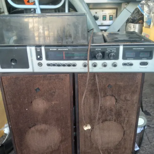 Toca disco treis em um 
