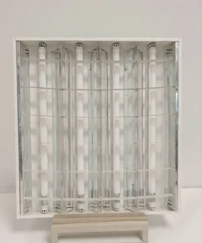 Lote de Luminárias Comerciais 62x62 (Com Lâmpadas LED)