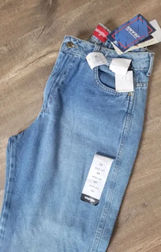 Calça wide leg wrangler nova