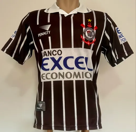 Camisa Corinthians Excel Preta 1997