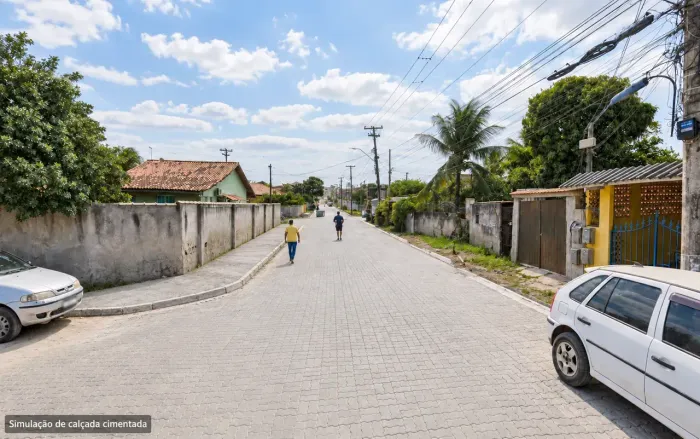 Casa com 3 quartos e dois terrenos próximo ao Fórum de Iguaba Grande