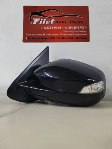 Retrovisor esquerdo Logan/Sandero 2015 a 2019