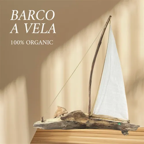 Barco rústico decoração 
