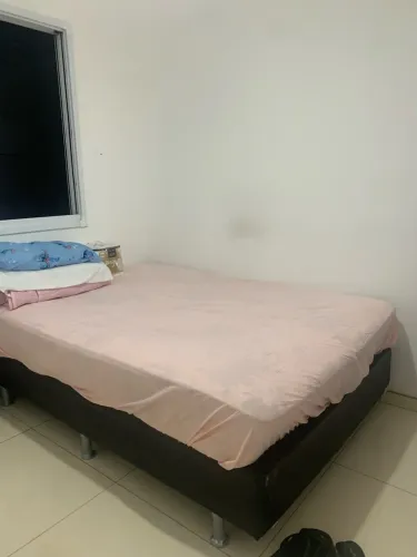 Cama Box Casal + Colchão Ortobom