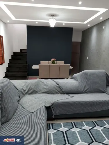 SOBRADO COM 4 DORMITÓRIOS SENDO 2 SUITES A VENDA, 150m² PARQUE CONTINENTAL - GUARULHOS/SP