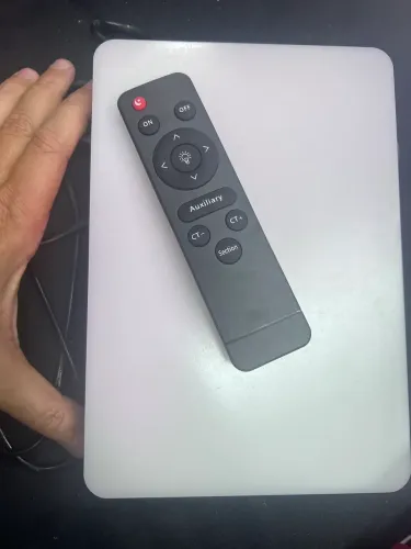 PAR DE LED PARA PODCAST COM CONTROLE REMOTO 