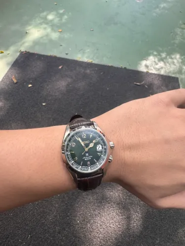 Relógio Seiko Prospex Alpinist SPB121J1 Completo
