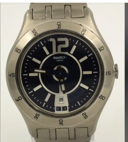 Vendo ou troco lindo relógio Swatch/swiss ótimo estado