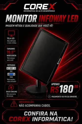 Monitor Infoway 19 Polegadas