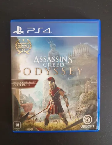 Promoção Jogo Assasins Creed Odyssey PS4( ACEITO CREDISHOP)