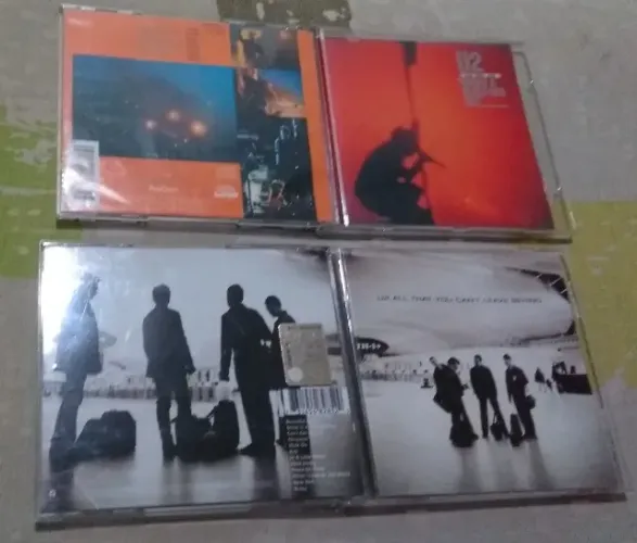 02 Cds ORIGINAIS U2 - em ótimo estado - U2