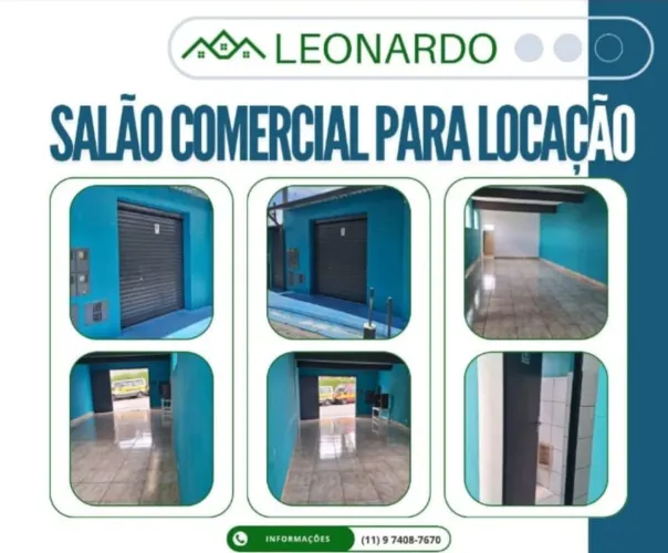 Salão comercial  em parelheiros 