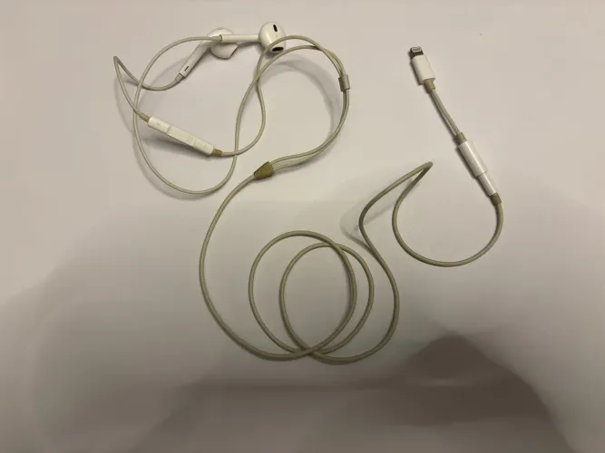 Fone de ouvido Apple Original com adaptador