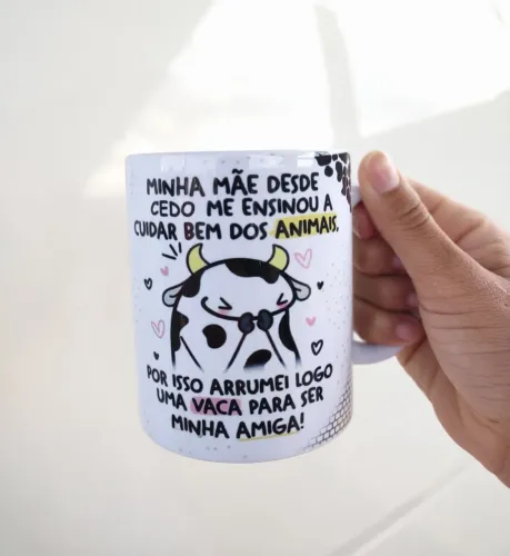 Caneca personalizada para amiga