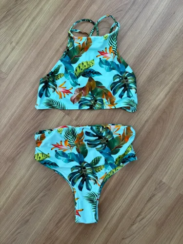 Biquíni Cia Marítima Hot Pant semi novo