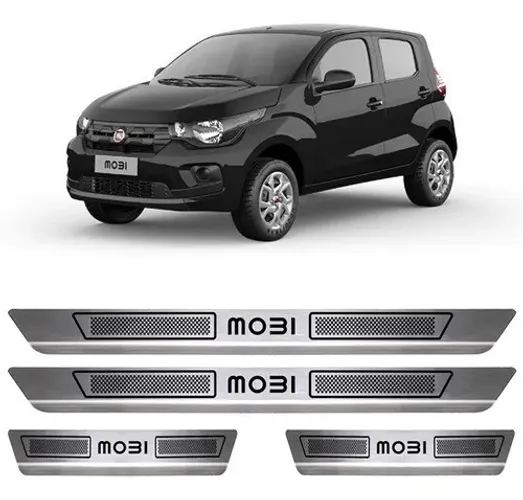 Acessórios Soleira Aço Inox Fiat Mobi 2016 à 2020