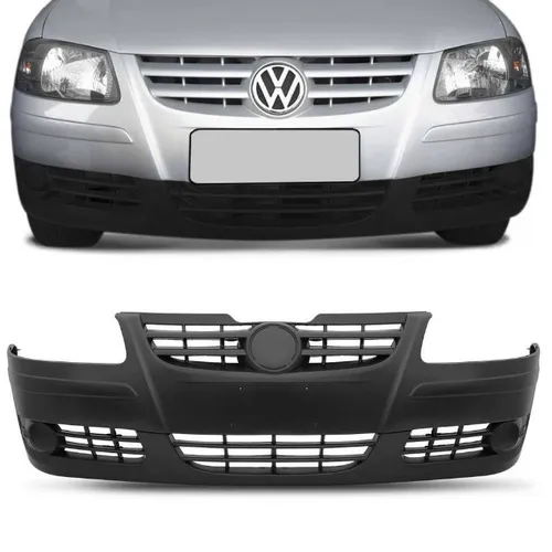 Parachoque Dianteiro Gol G4 05 a 10 Saveiro G4 05 a 10 Parati G4 05 a 13 Preto