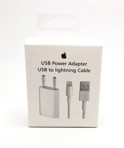 Carregador e Cabo Lightning 10w Iphone Apple Novo na Caixa