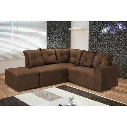 Sala, Sofá com Puff.