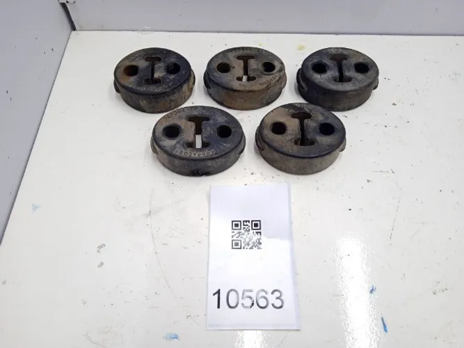 10563 Jogo 5 Almofadas Tubo Intermediário Borracha Subaru Impreza