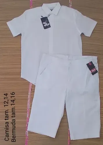 Bermudas ou calças para formatura, batizado e reveillon