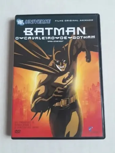 DVD BATMAN CAVALEIRO DE GOTHAM ANIMAÇÃO DC COMICS