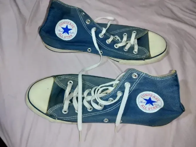 all star converse original u.s.a numero 10 americano azul escuro reliquia original
