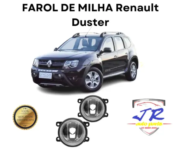 Par Farol Milha Duster 2016