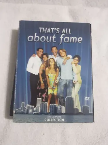 Box dvd e cd Thats ALL About fame em boas condições 