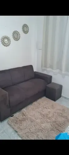 Apto semi mobiliado com garagem aluguel