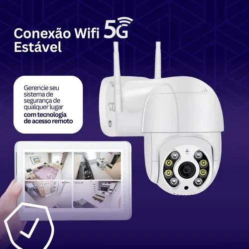 camera seguraça speed dome area externa resistencia a agua