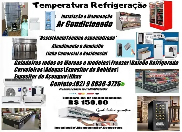 Whats:Consertos\Manutenção em Geladeiras/instalação\manutençã0\Consertos em Ar Condicionad