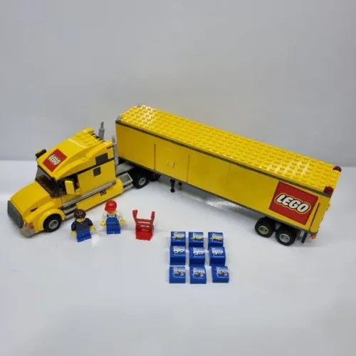 Lego City Truck 3221 (original) Caminhão Amarelo Completo