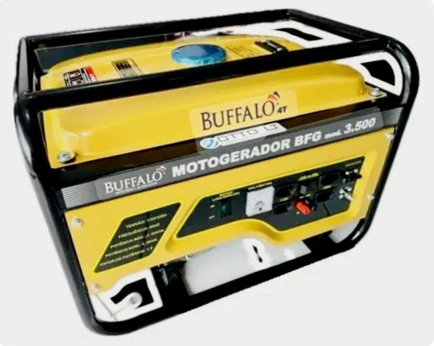 Gerador BUFFALO 3,25 kva Mono, Gasolina.