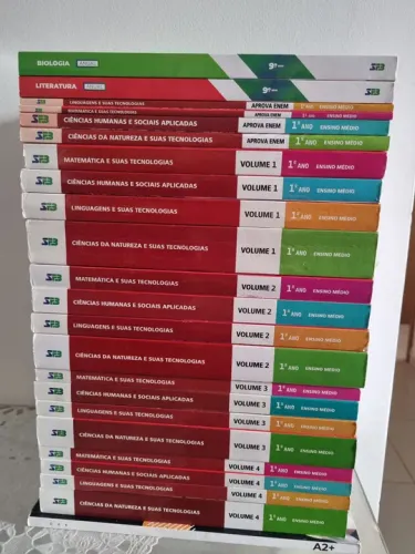 Livros Didáticos SISTEMA FARIAS BRITO - Ensino Médio - 1° Ano - Completo