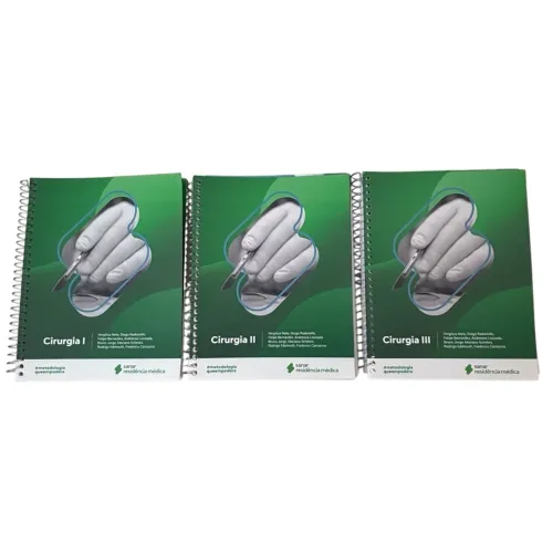 Sanar Cirurgia I, II e III - Residência Médica