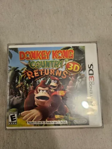 Jogo Donkey Kong Country Returns 3D para Nintendo 3DS