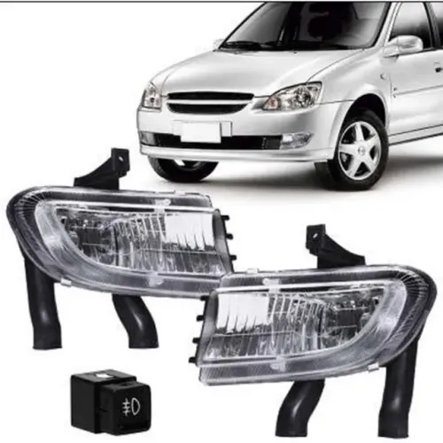 Kit Farol de Milha Classic 11-16 com Botão Original