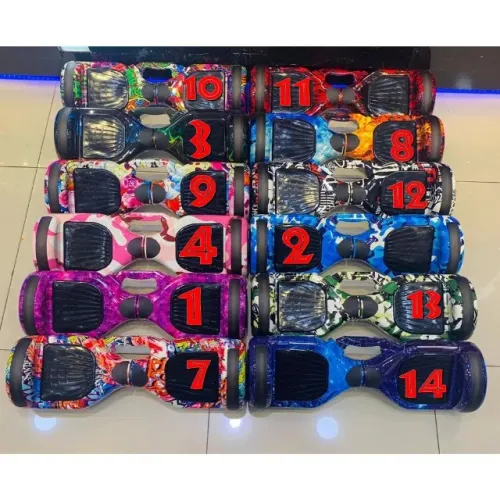 Lacrado Hoverboard Bluetooth Led Lateral e Frontal até 100Kg + Bolsa Roda 6.5Pol